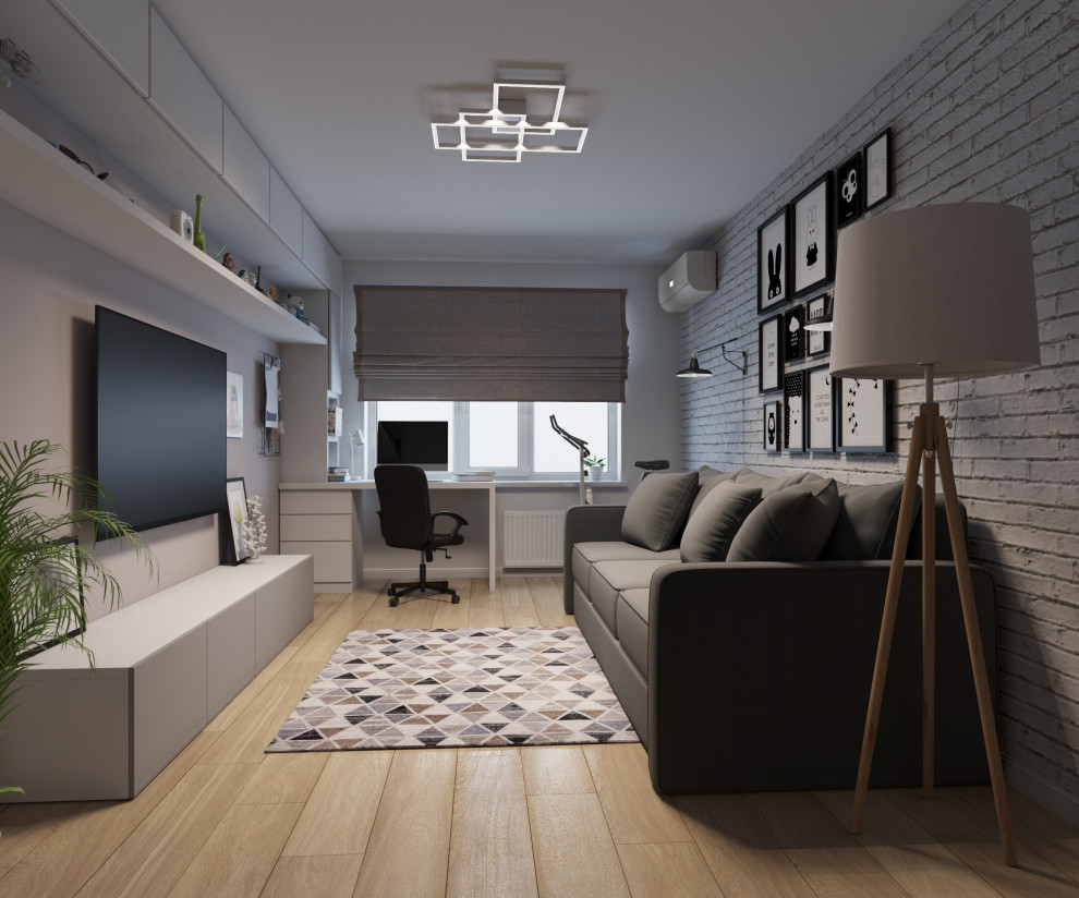 Обложка проекта: Детская с функцией гостиной комнаты