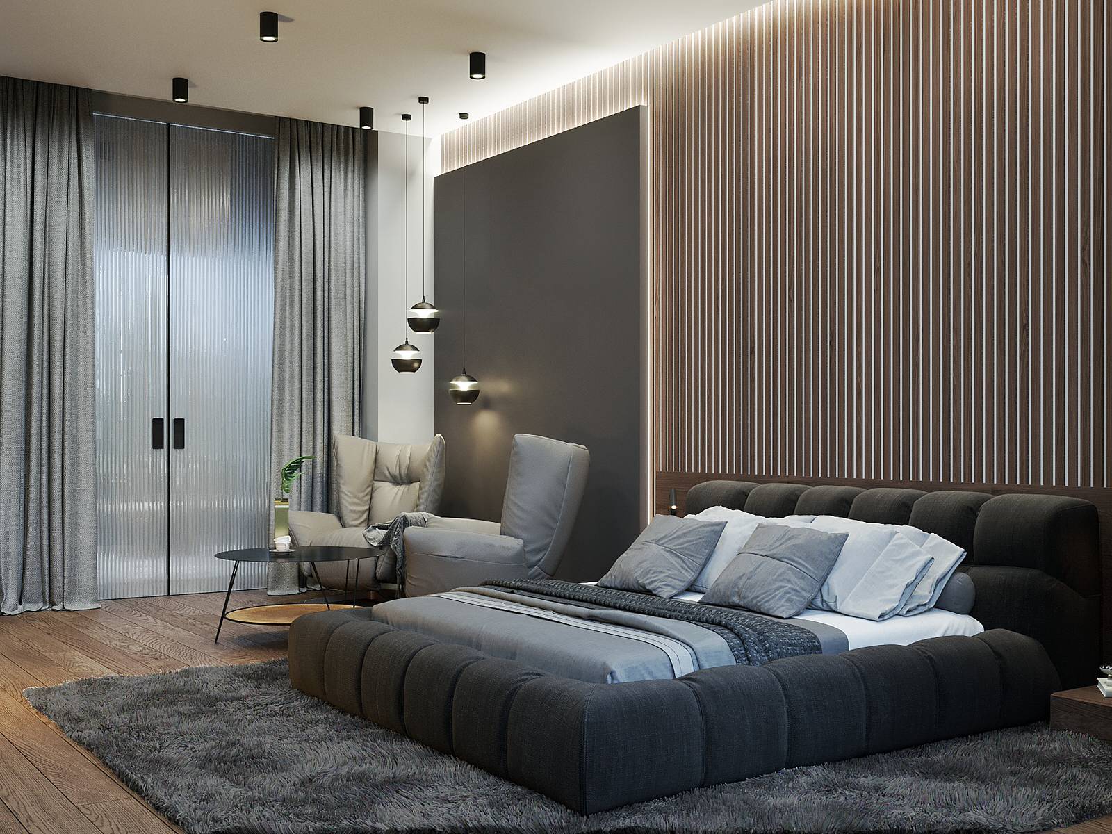 Дизайн интерьера загородного дома д. Никульское