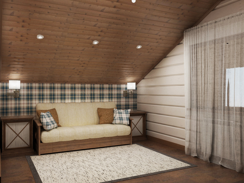 Дизайн деревянного дома из ЛАФЕТА