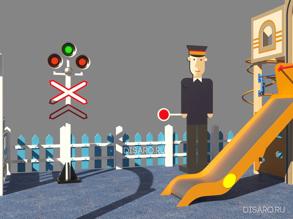 Детская площадка для ООО РЖД