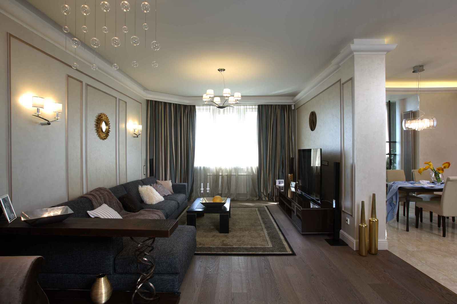 Фото интерьеров Пентхауса ул. Гарибальди