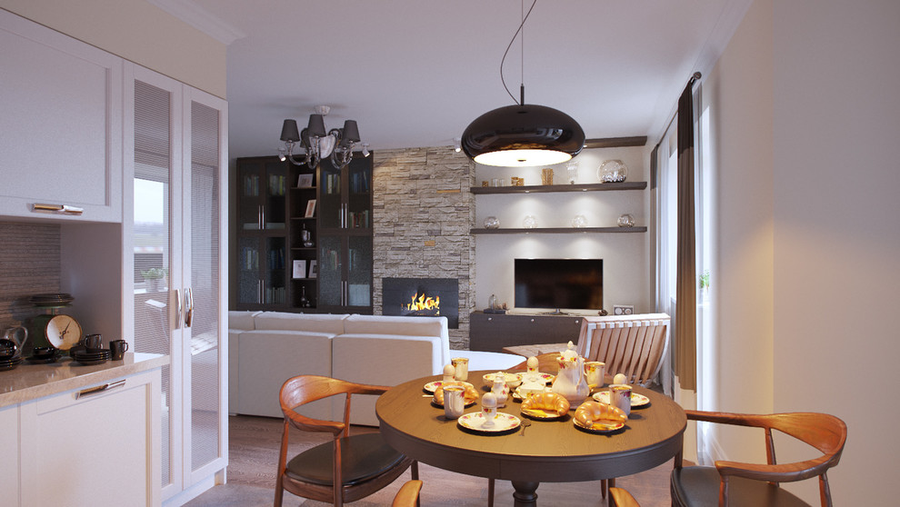 Уютная квартира для проживания трех поколений