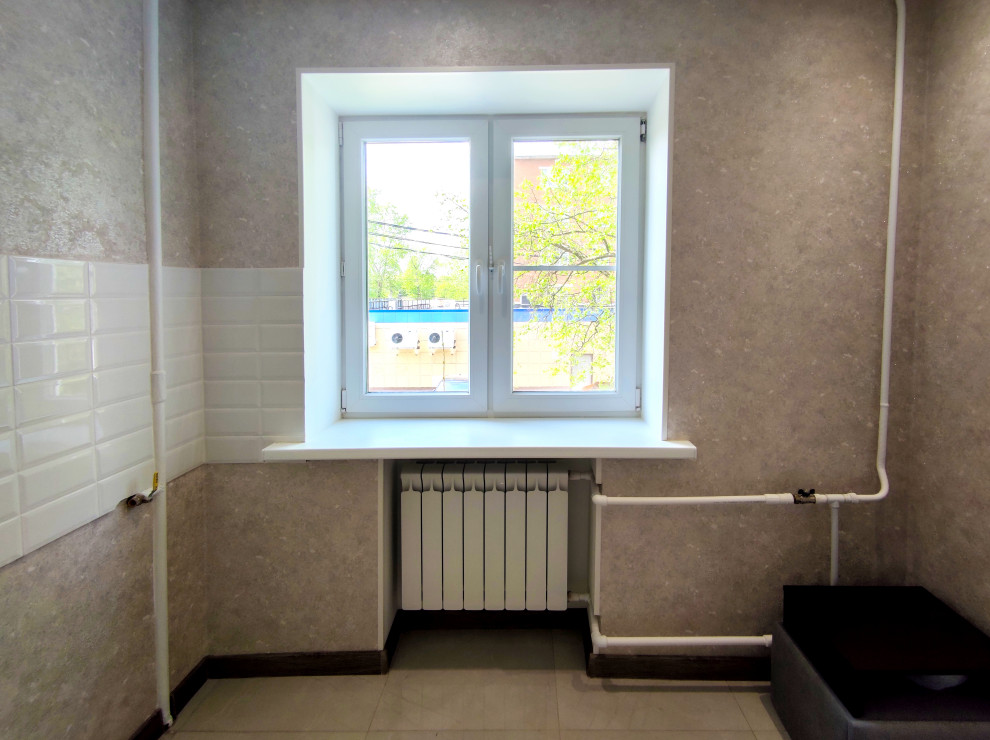 Кухня в 2х комнатной вторичке 40 кв.м.