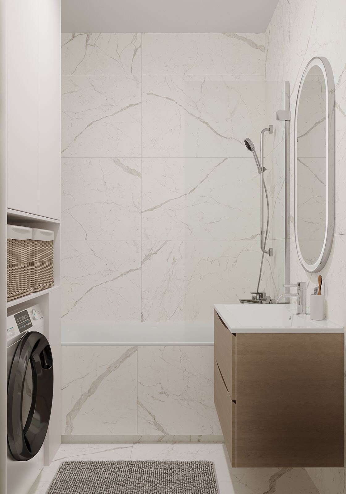 Романтичная квартира для молодой семьи