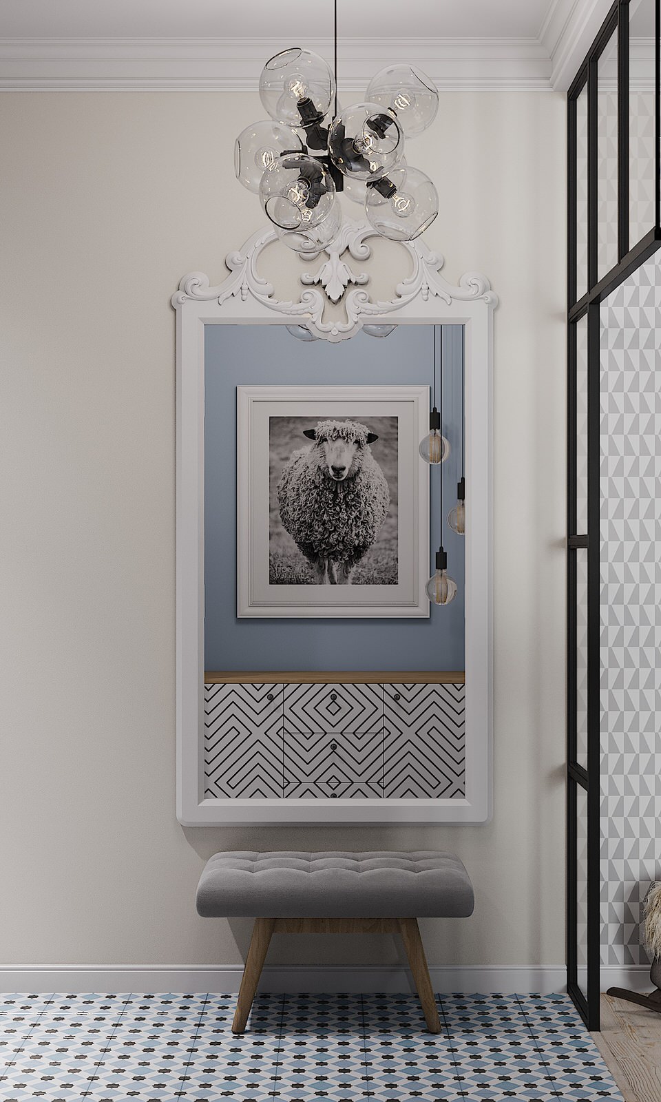 Обложка проекта: Интерьер в скандинавском стиле