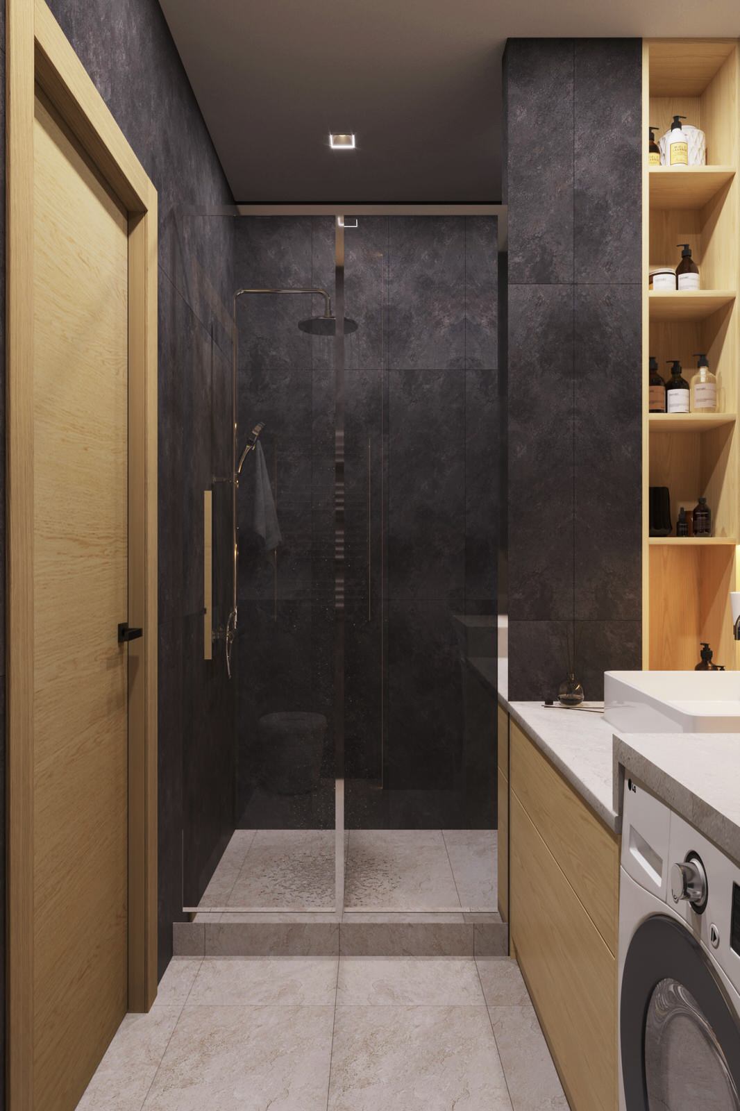 Квартира для семьи в современном стиле