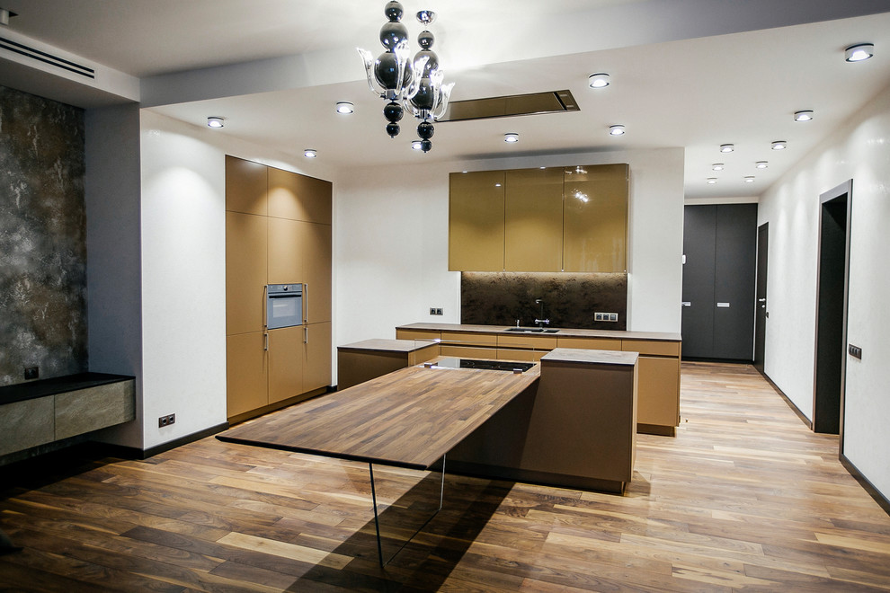 Кухня в пряных тонах