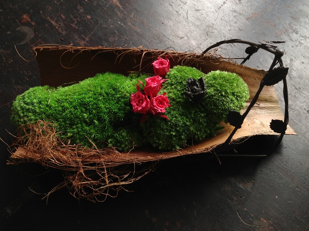 Своими руками: Как сделать декоративный мох основой декора