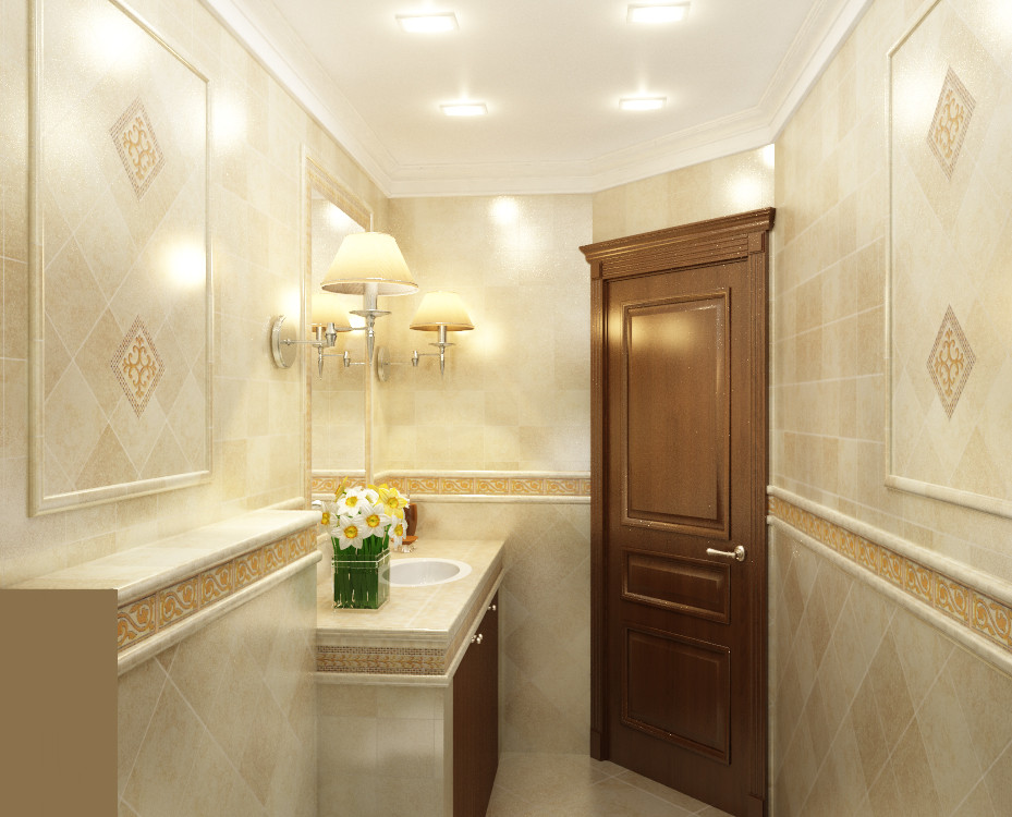 Маленькая квартира в легком классическом стиле