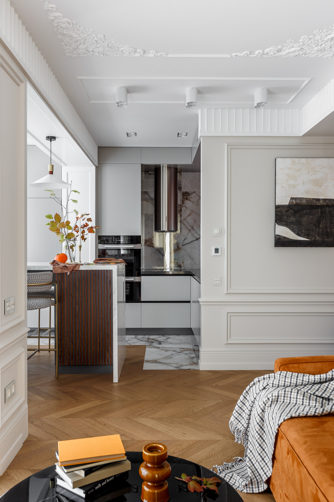 Реализованный дизайн проект квартиры в ЖК "Горный"