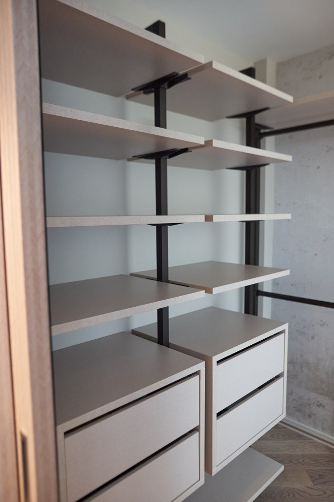 raumplus в интерьере квартиры, гардеробная UNO