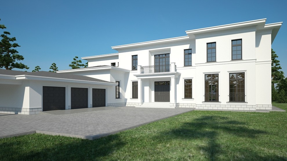 Коттедж в Подмосковье "White house"