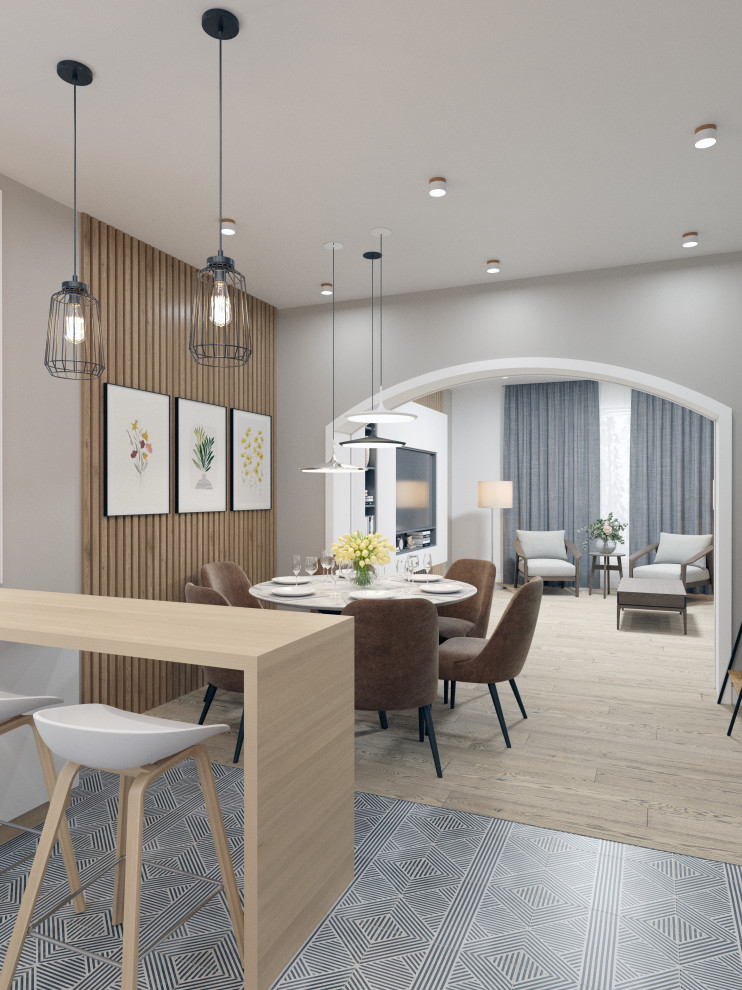 Дизайн-проект частного дома в скандинавском стиле