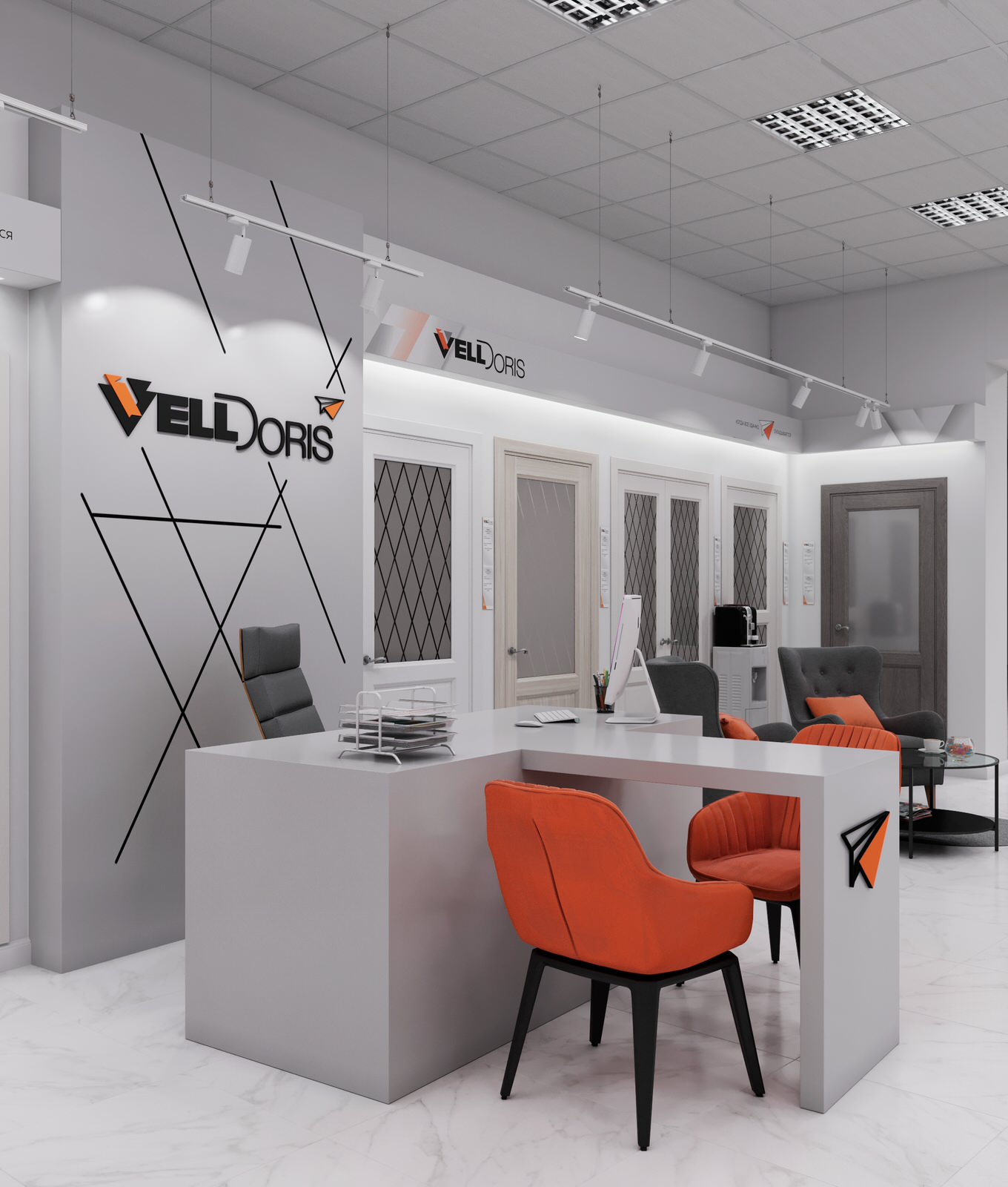 Проект магазина дверей Velldoris в г.Новосибирск
