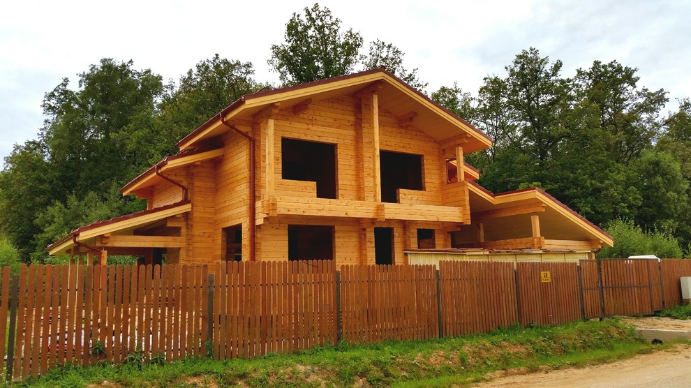 Обложка проекта: Дом из кедра