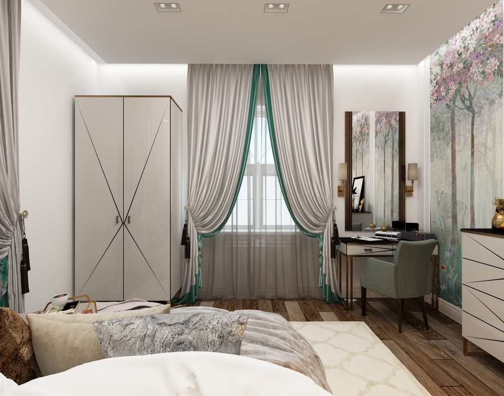 Спальня в "сказочном лесу"