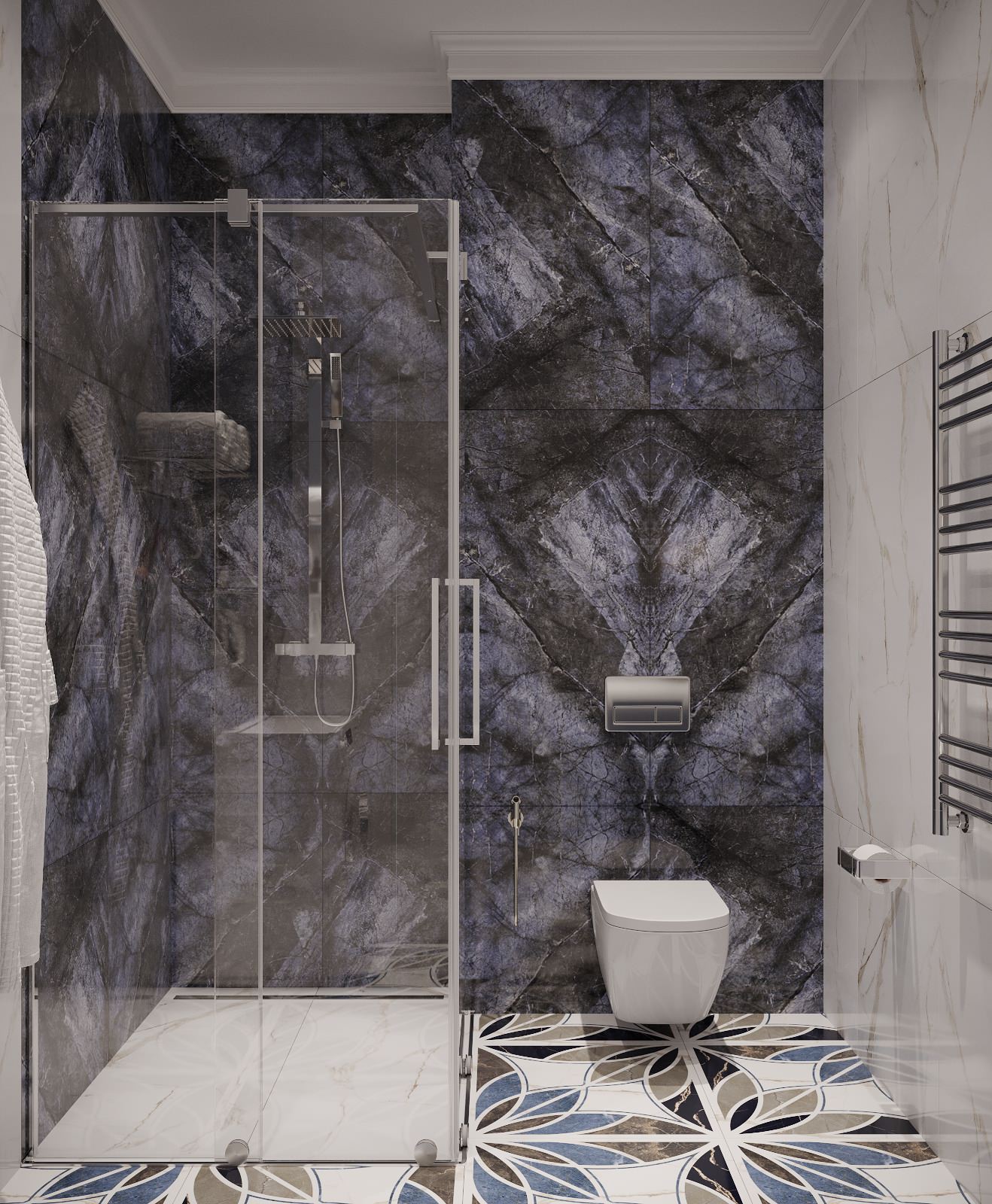 Обложка проекта: Санузел в частном доме, г. Саранск