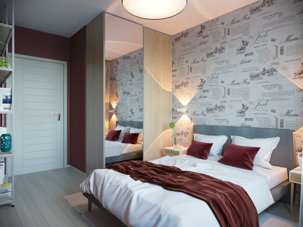 Обложка проекта: Подмосковная квартира наполненная солнечным, почти южным теплом