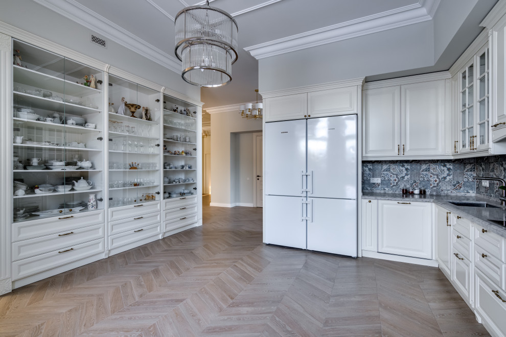 Кухня из массива березы.