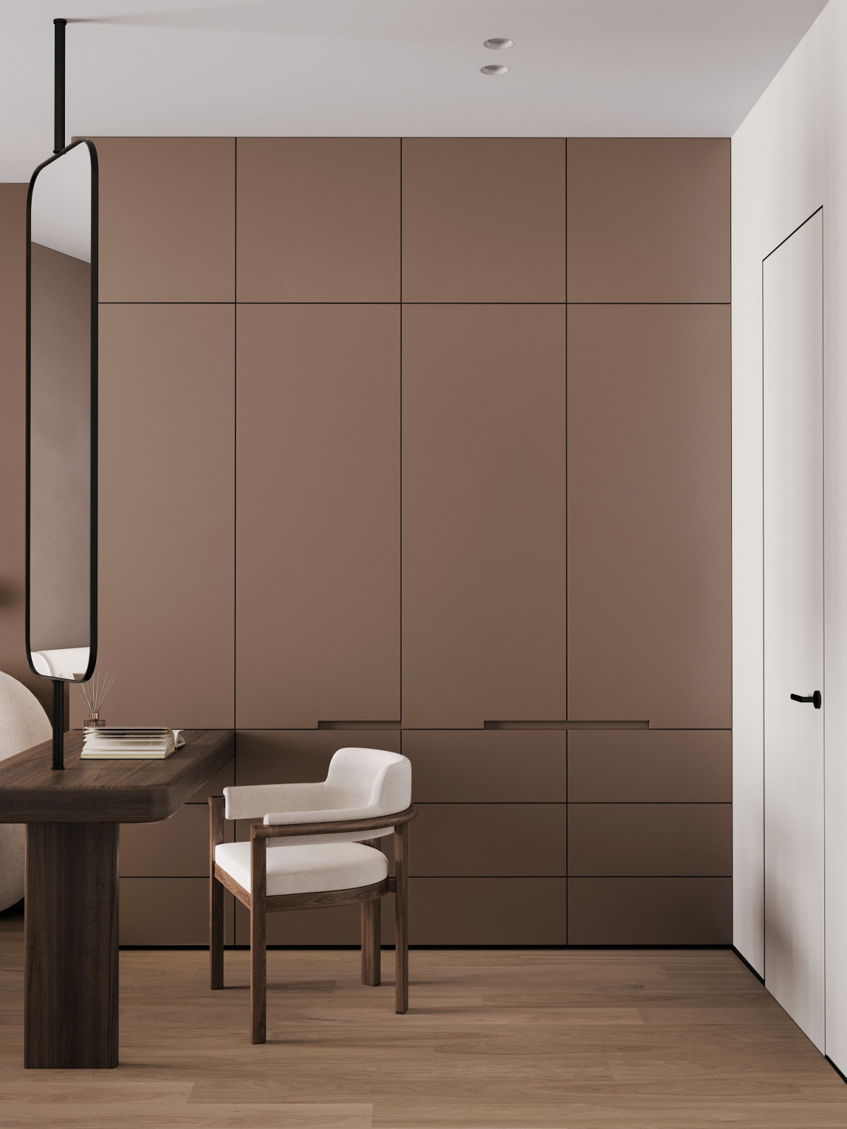 ЖК «Grand View» - квартира площадью 111,8 м2 в стиле уютный минимализм