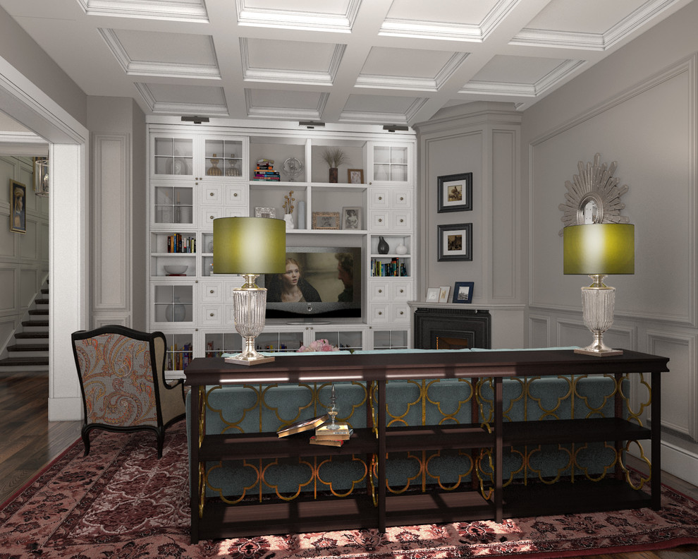 Project of Interiors at Private House (Moscow region)