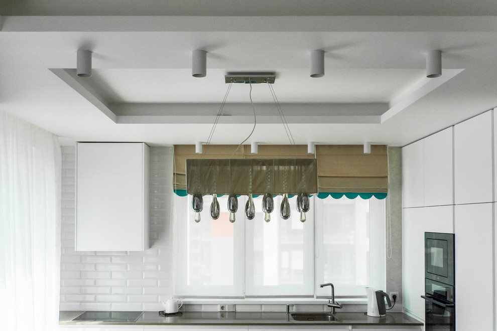 ЖК Легенда на Яхтенной кухня-гостиная