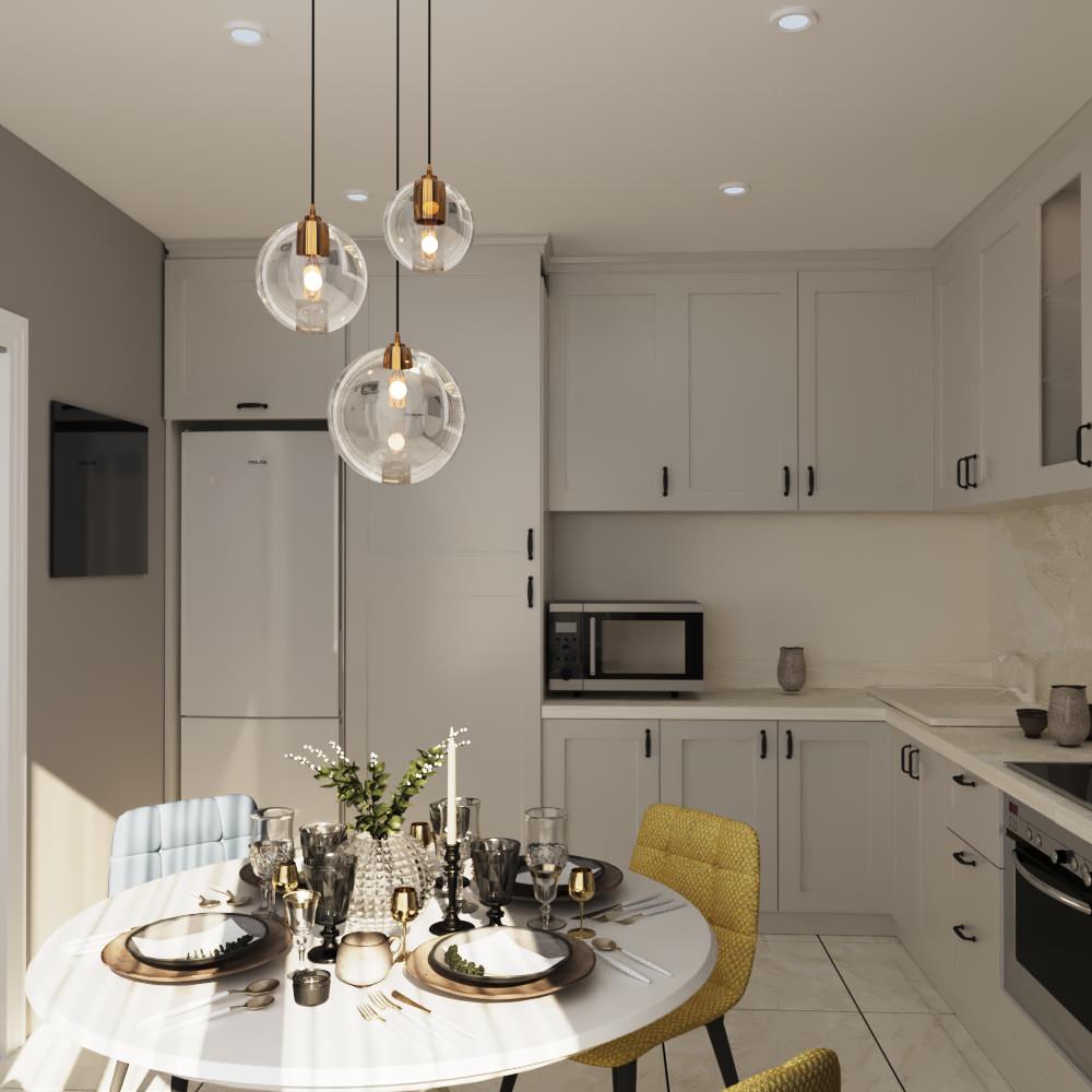 Дизайн квартиры 90 кв.м.