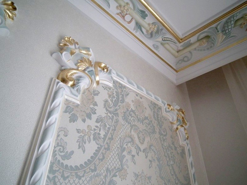 Роспись и золочение лепнины в Казани