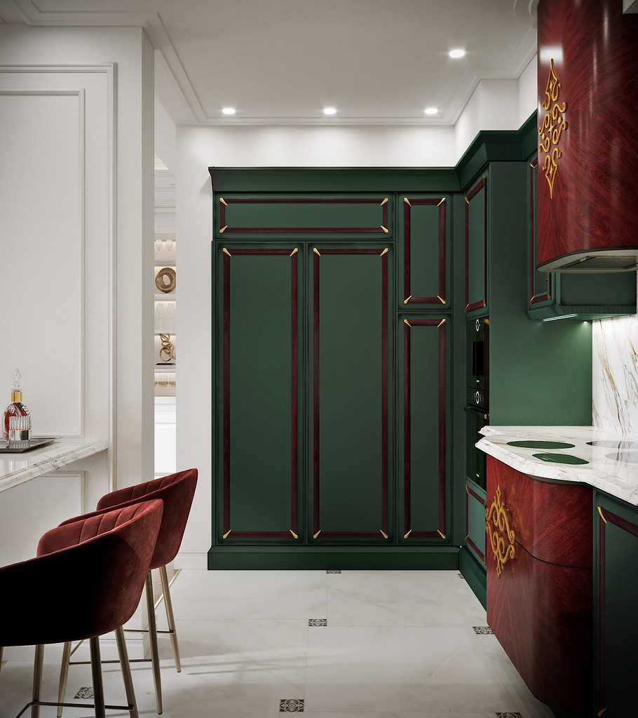 Обложка проекта: Квартира на набережной Москвы-реки