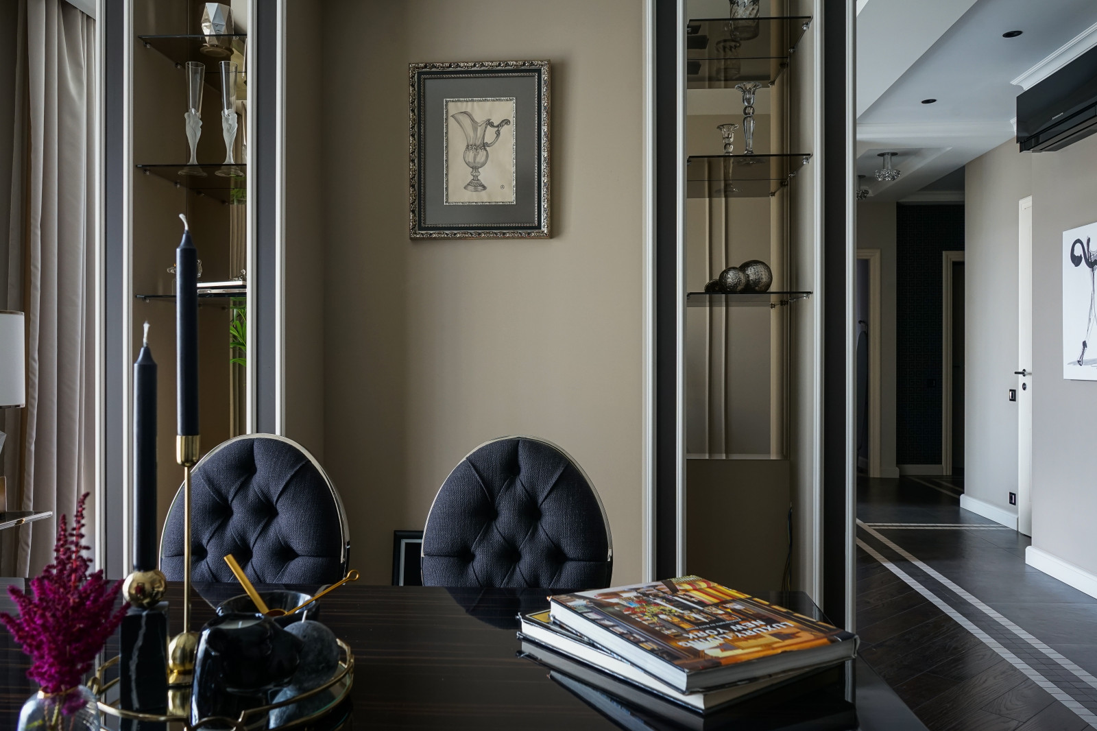 Дизайн интерьера трёхкомнатной квартиры