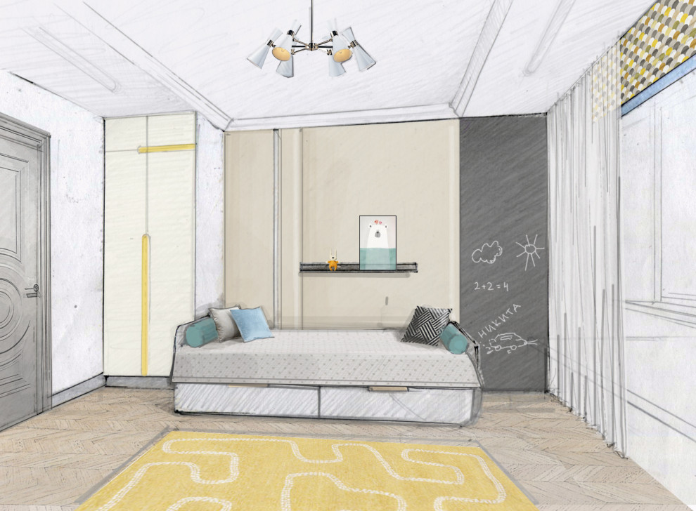 Трехкомнатная квартира на ул. Державина