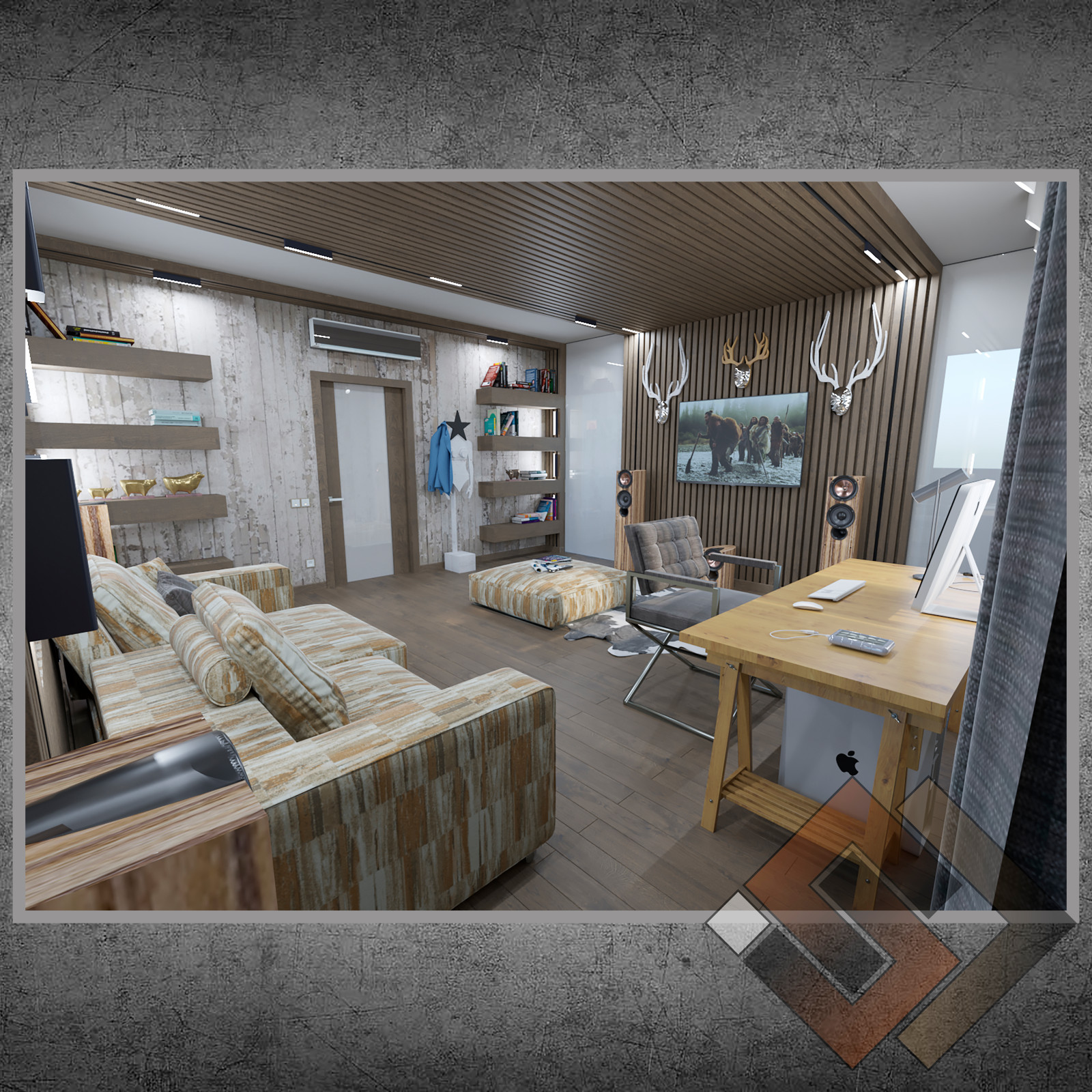 Частный дом в лаконичной концепции