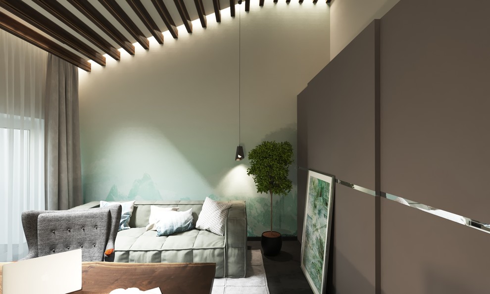 Двухэтажный таунхаус. Москва