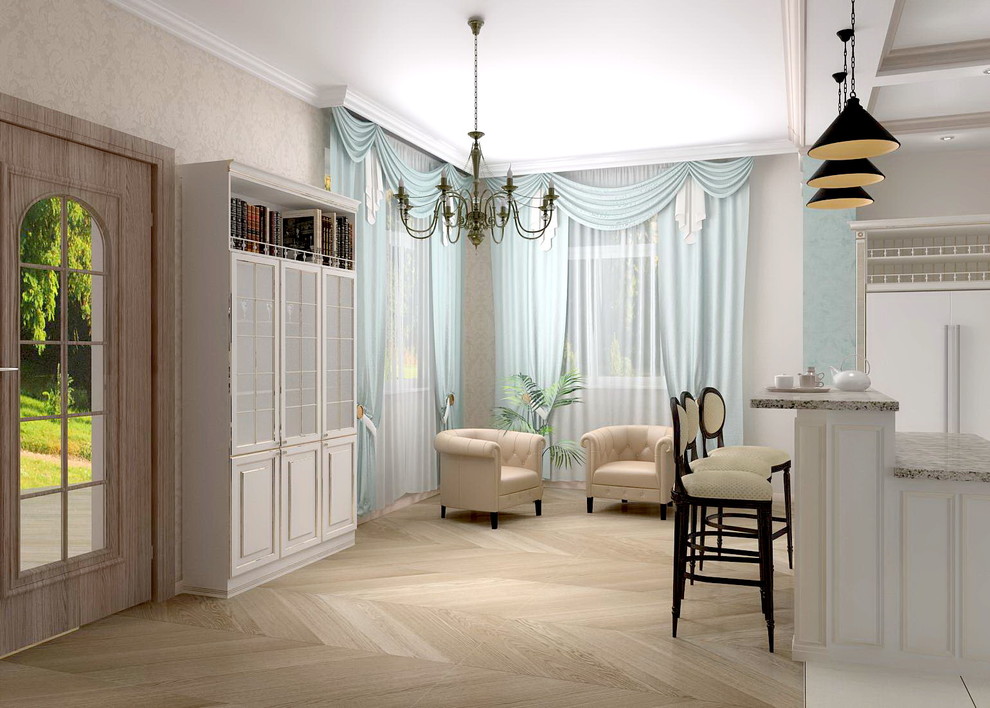 Дизайн-проект 2-х этажного коттеджа