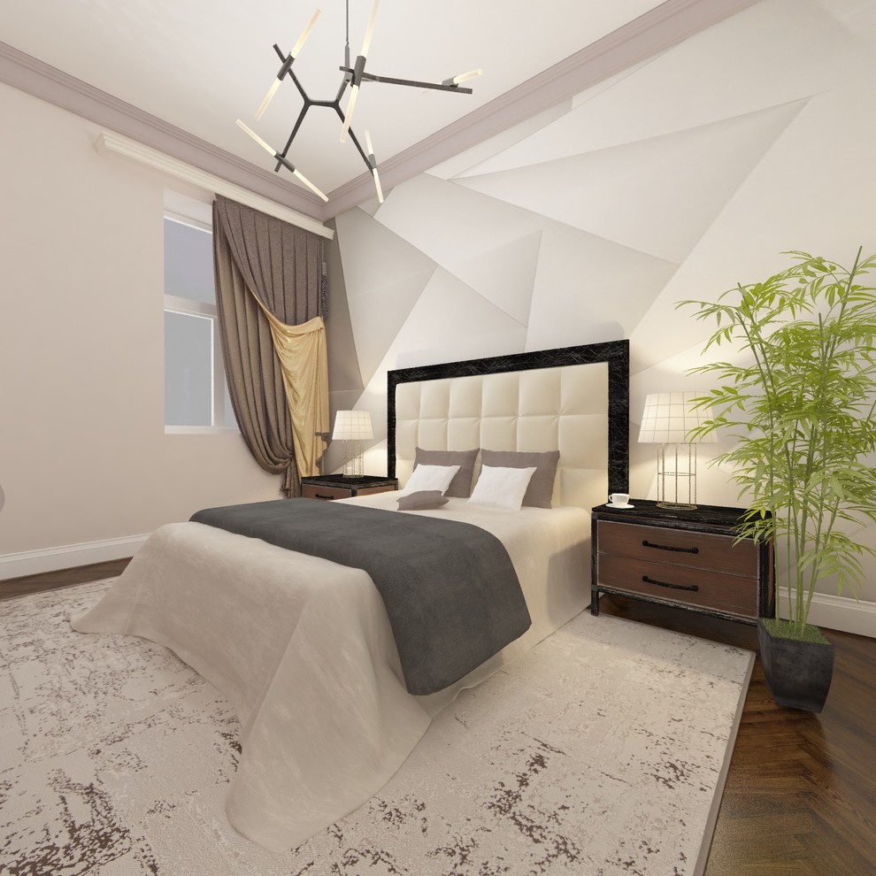 Дизайн спальни "Грани"