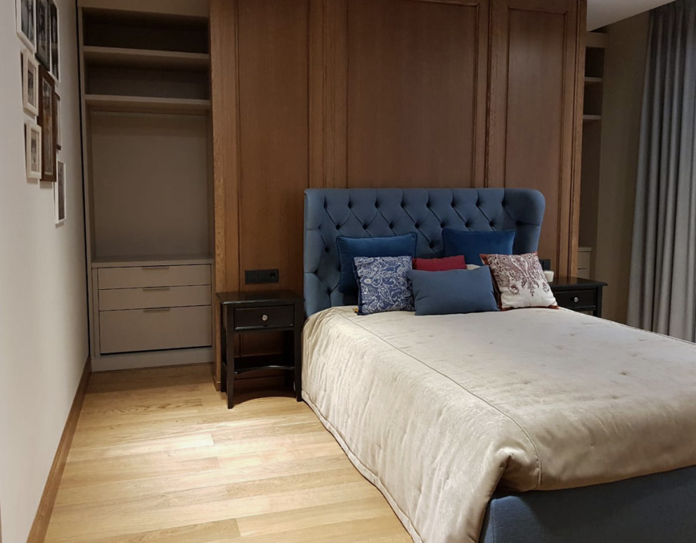 Мужская квартира в стиле эклектика