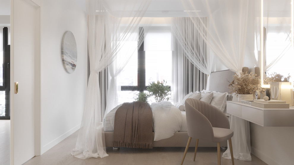 ДИЗАЙН ОДНОКОМНАТНОЙ КВАРТИРЫ ДЛЯ ДЕВУШКИ 49 КВ.М