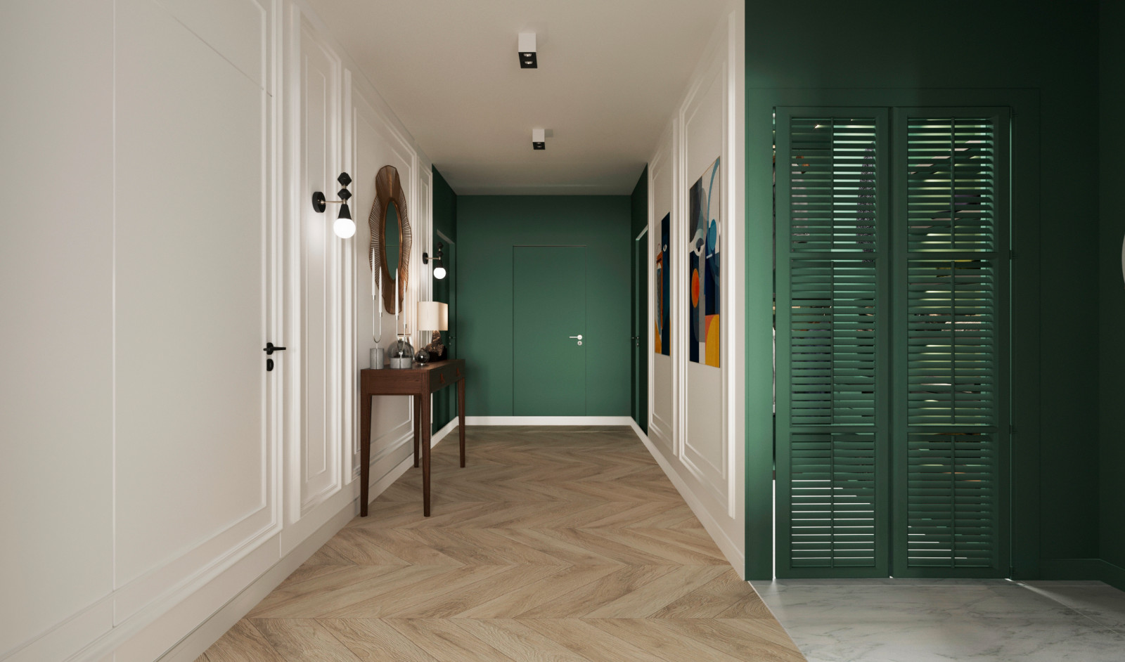 Квартира с яркими акцентами