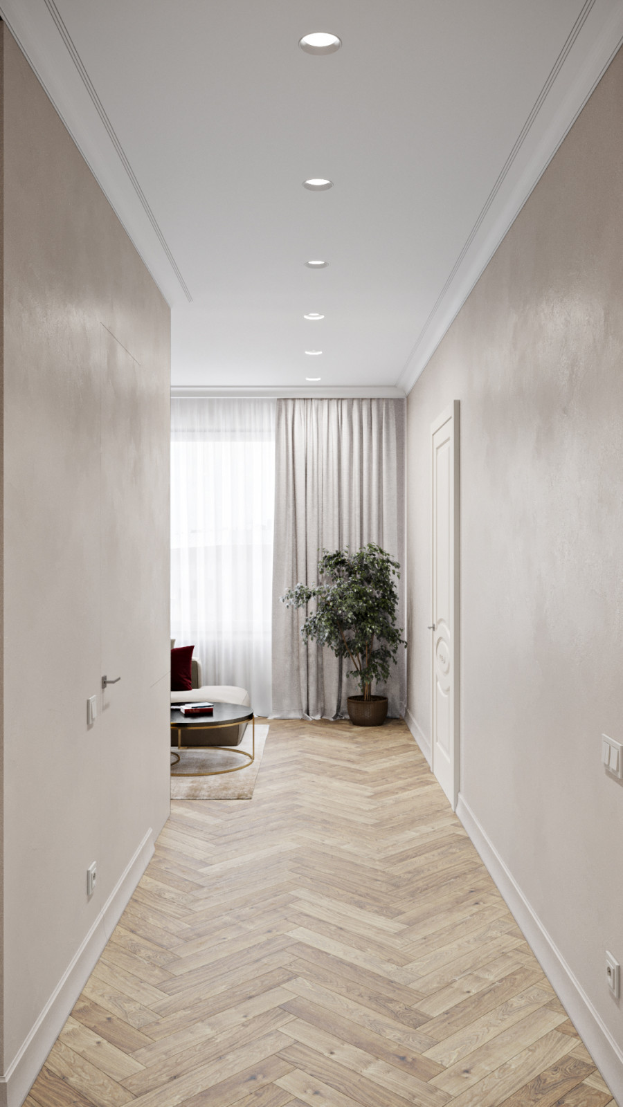 Квартира с террасой в ЖК Европейский берег 107 кв.м.