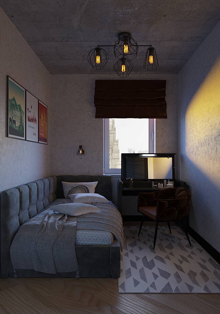 Обложка проекта: Спальня для гостей