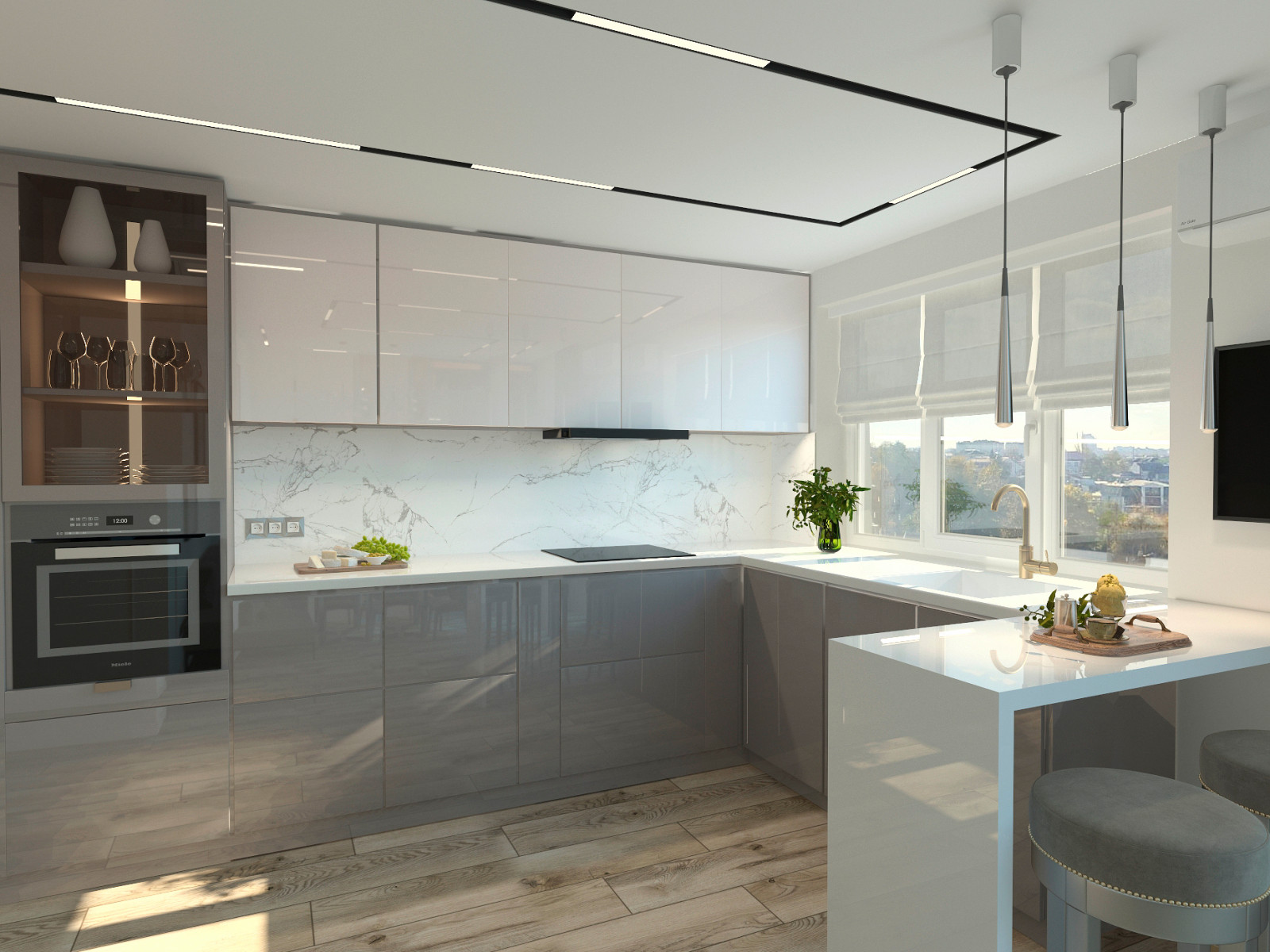 4х Комнатная квартира.