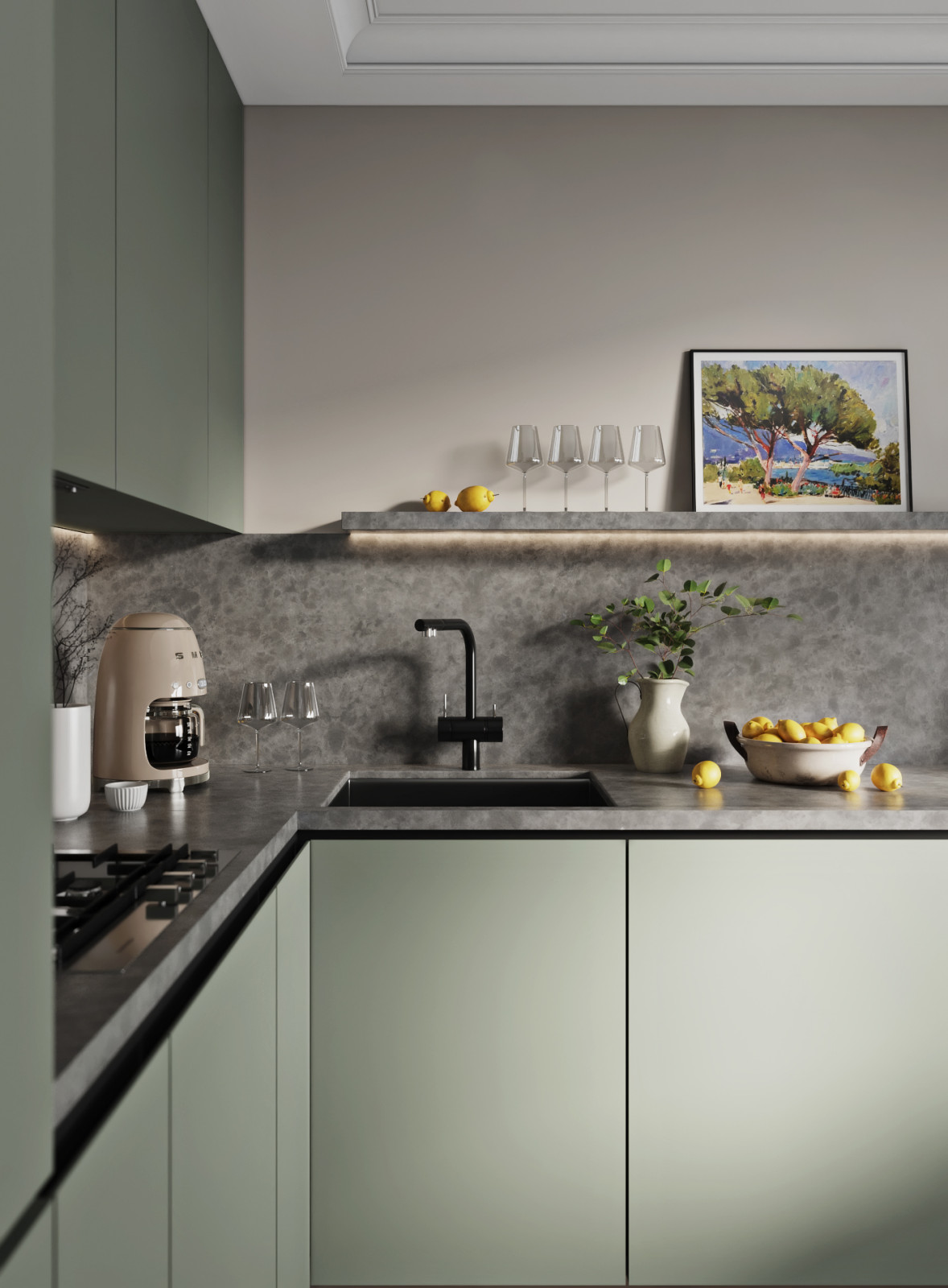 Сталинка, 84 м2