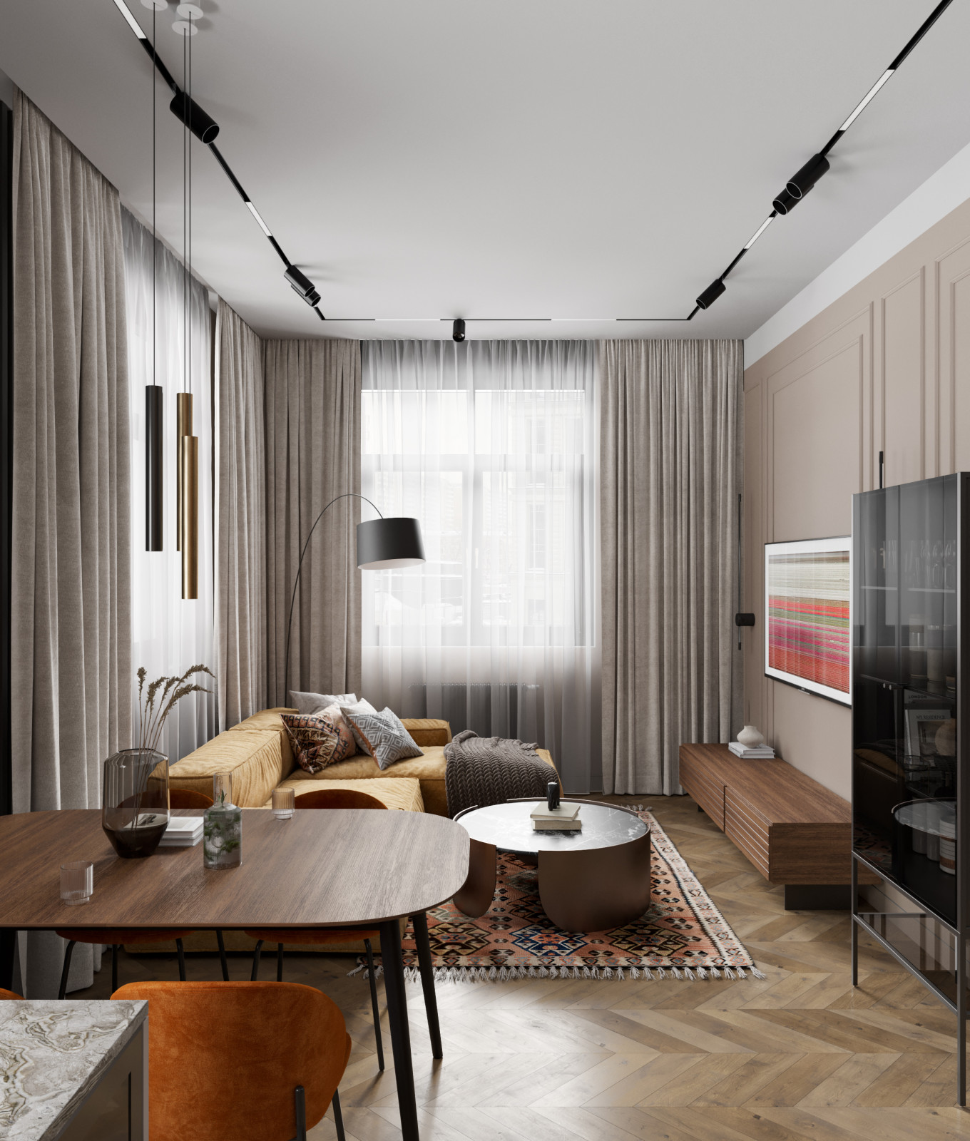 Кухня-гостиная