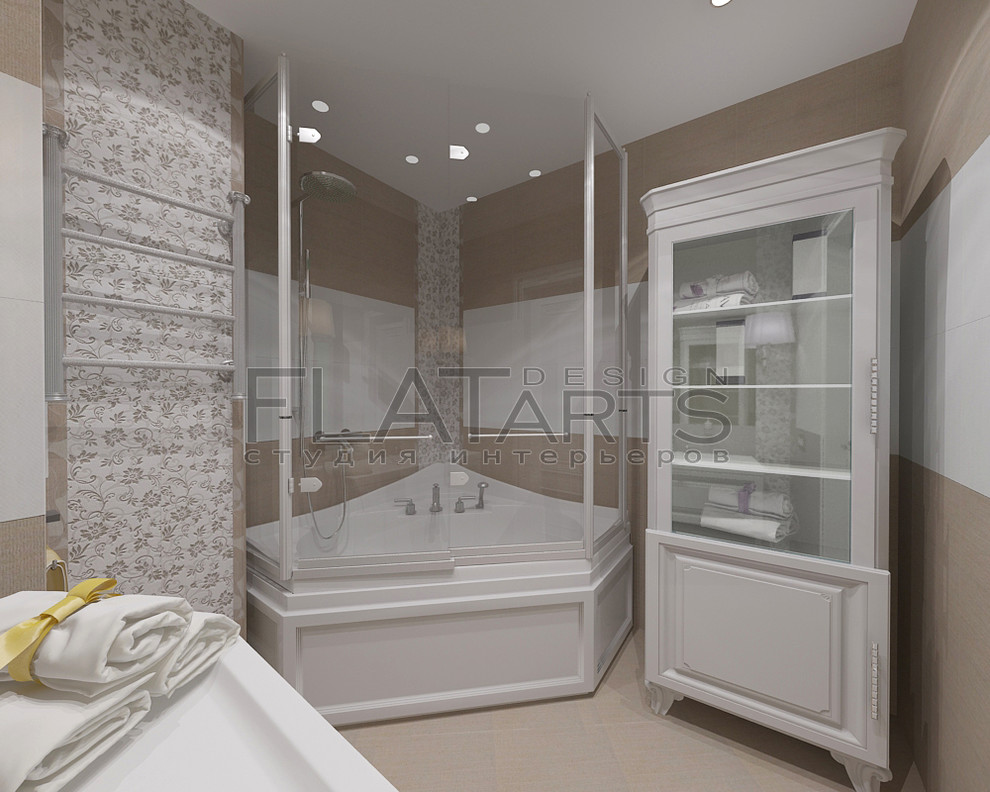 Дизайн 3-ной квартиры в стиле арт деко