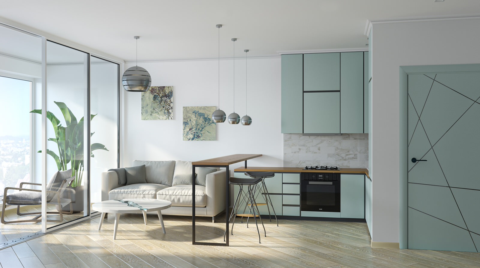 Квартиры студии