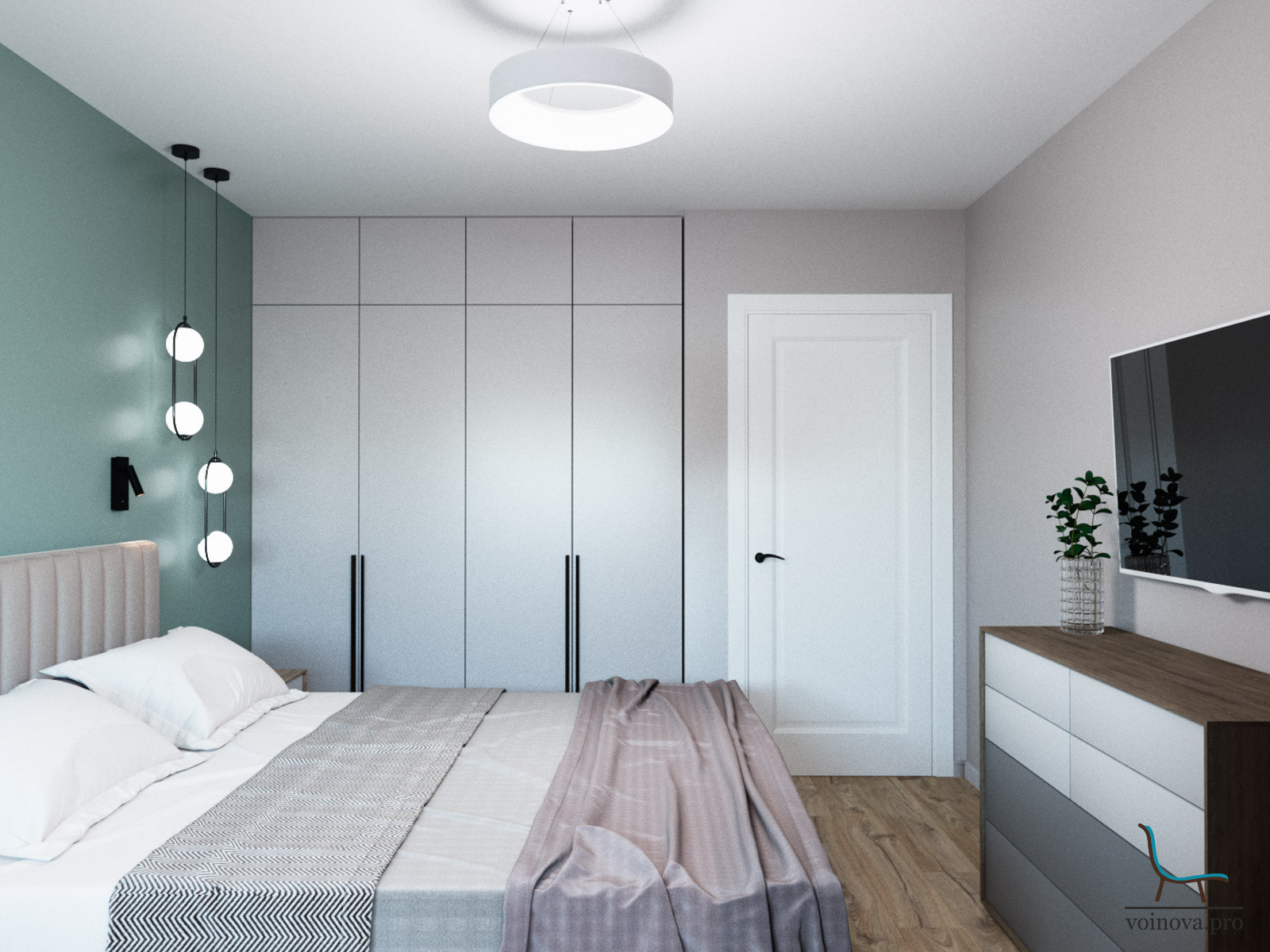 Квартира в "стиле колор-блок"