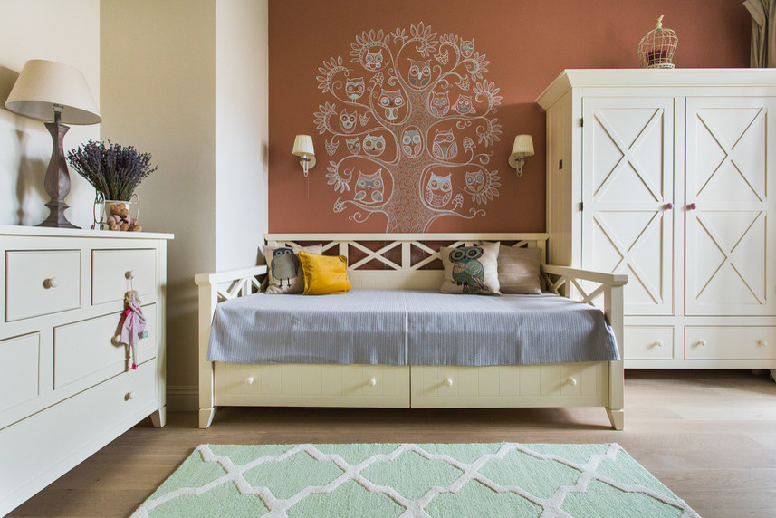 Houzz тур: Романтичный фьюжн в квартире для большой семьи