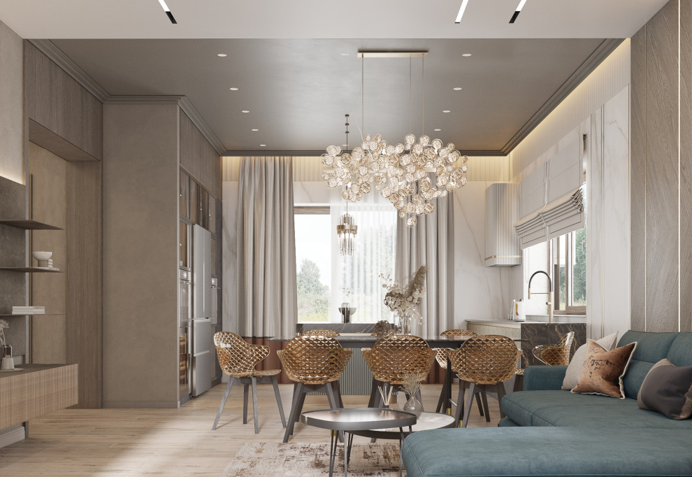 Дизайн интерьера частного дома в пос. Кольцово