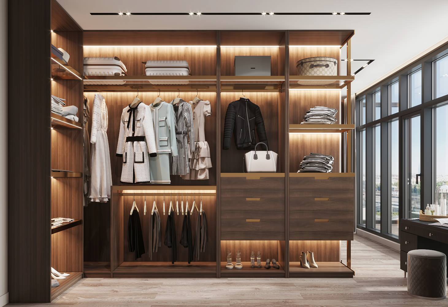 Проект квартиры 200 кв.м. 2021г.