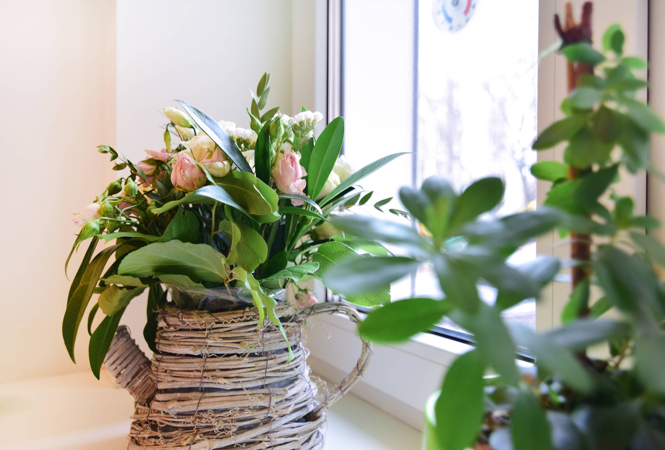 В гостях: Квартира для молодой семьи в лавандовых тонах